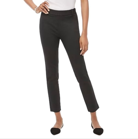 J. Crew Women's Ponte Gray Charcoal Slim Ankle Pants Size 20 - Picture 1 of 8